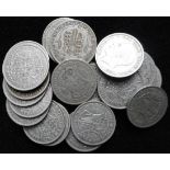 United Kingdom. Collection of pre-1947 silver half-crowns. 317.2gm.