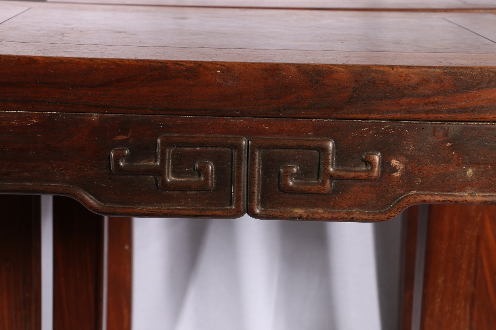 Set of four late 19th century and early 20th century hardwood tables, - Image 2 of 4