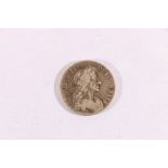 ENGLAND Charles II (1660-1685) silver crown 16?? Tricesimo Quarto (1682) S3359.