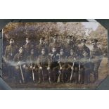 Two albums of photographs, much WWI and WWII interest, army officers in dress, Scottish officers,