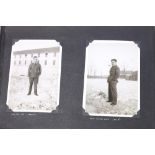 Two albums containing an extensive collection of photographs circa WWII formed by a WWII trainee