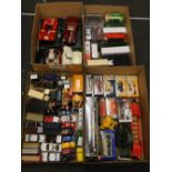 Collection of over seventy Corgi, Dinky, Burago and other model vehicles, some boxed.