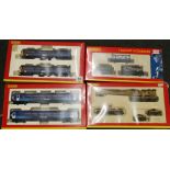 Hornby OO gauge DCC ready class 101 two car DMU set Scotrail R2696, a class 156 set R2950,