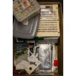 GREAT BRITAIN collection of used stamps; also albums and other philatelic material.