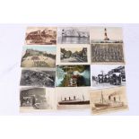 Collection of approximately eight hundred (800) postcards to include Boys Brigade 1916-17 group,