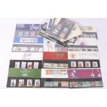 GREAT BRITAIN mint stamp presentation pack collection estimated FV £38.