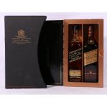 JOHNNIE WALKER The Collection gift set containing 18 year old Gold label Centenary blend blended