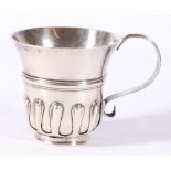 Queen Anne silver thistle cup initialled WDMP with Glasgow hall marks,