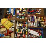 Over one hundred and fifty (150) Lledo, Matchbox and other model vehicles, some in boxes,