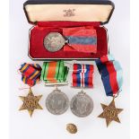 Elizabeth II Imperial service medal to MARGARET FULTON TWADDLE MCGREGOR in issue box also a WWII