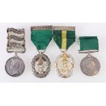 Crimea medal with three clasps; Sebastopol, Inkermann and Alma to J PATERSON RL SAPRS AND MINERS,