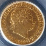 United Kingdom. Sovereign. George III. 1818. Slabbed as VF30. Appears more to be NF.