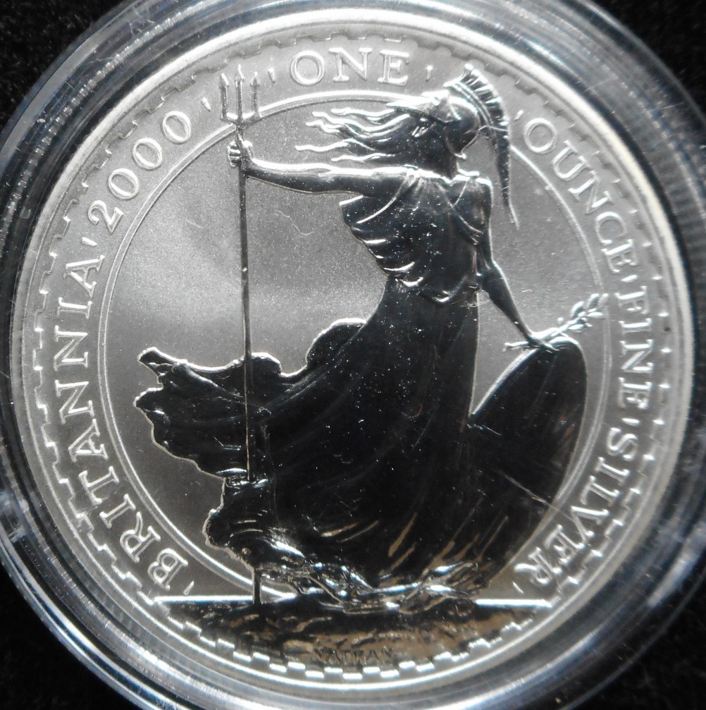 United Kingdom. £2 Britannia. 2000. Silver Proof. - Image 2 of 2