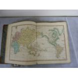 WILKINSON ROBERT. General Atlas of the World. Well worn bdg. but 49 hand col. eng.