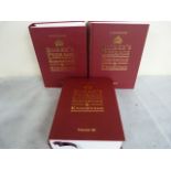 BURKE (Pubs). Burke's Peerage. 3 vols. Quarto. Orig. red cloth. 107th ed., 2003.