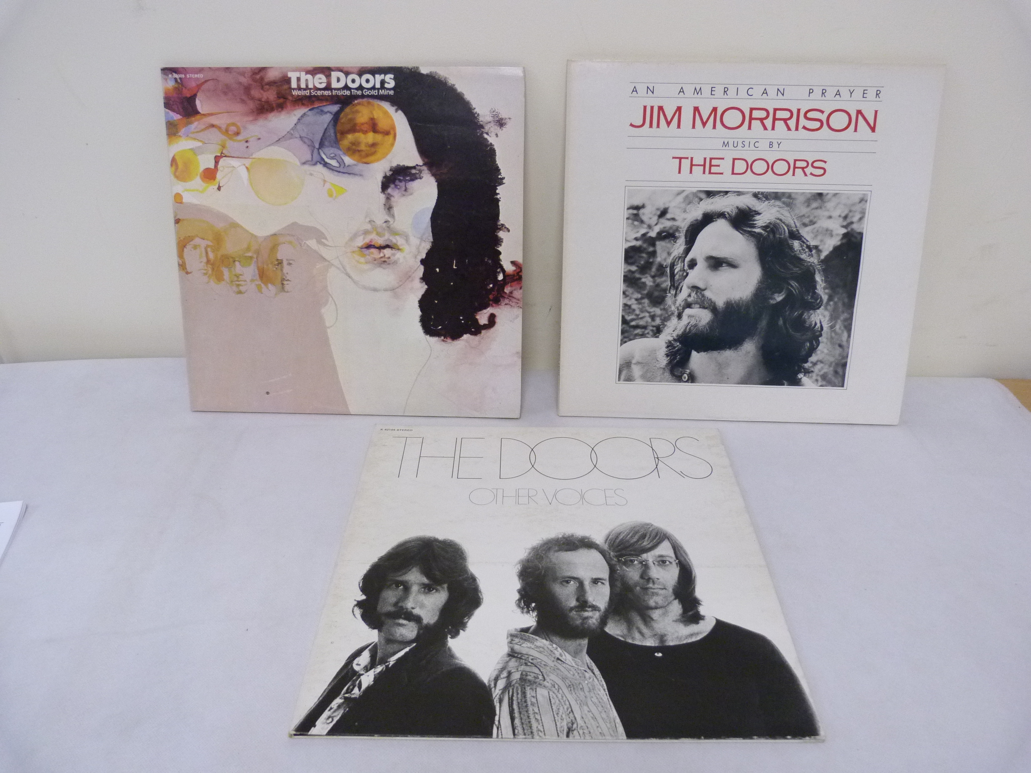 Three Doors LP's to include Other Voices, Weird Scenes and An American Prayer (with booklet).