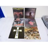 Twenty records to include Eleven Black Sabbath records including We Sold Our Soul,