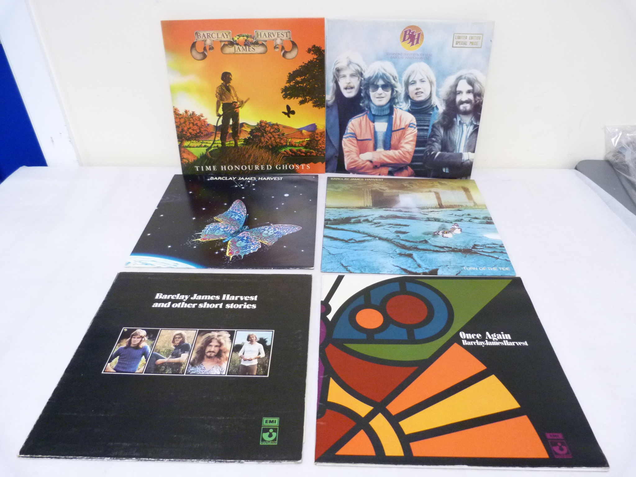 Six Barclay James Harvest LP's to include And other Short Stories,