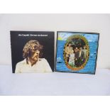 Two Jim Capaldi LP's - Oh How We Danced and Whale Meat Again (both UK Island originals with