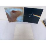 Three Pink Floyd LP's to include Meddle 1st Press (Matrix 1U/1U),