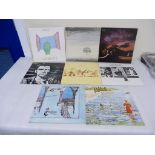 Eight Genesis LP's to include A Trick Of The Tail,