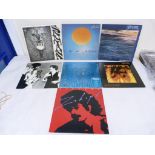 Seven Santana UK LP's. All original to include Borboletta, Moonflower and Santana.