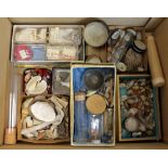 Mixed collection of late 19th & early 20th century small sea shells.