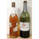 One bottle of 1960 Augier Freres Grande Champagne Cognac,