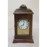 Daniel Payne of London mahogany & brass mantel clock,