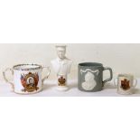 Victorian Copeland Late Spode commemorative mug for the Diamond Jubilee 1897,