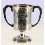 George V silver trophy for West Lothian County 1939,