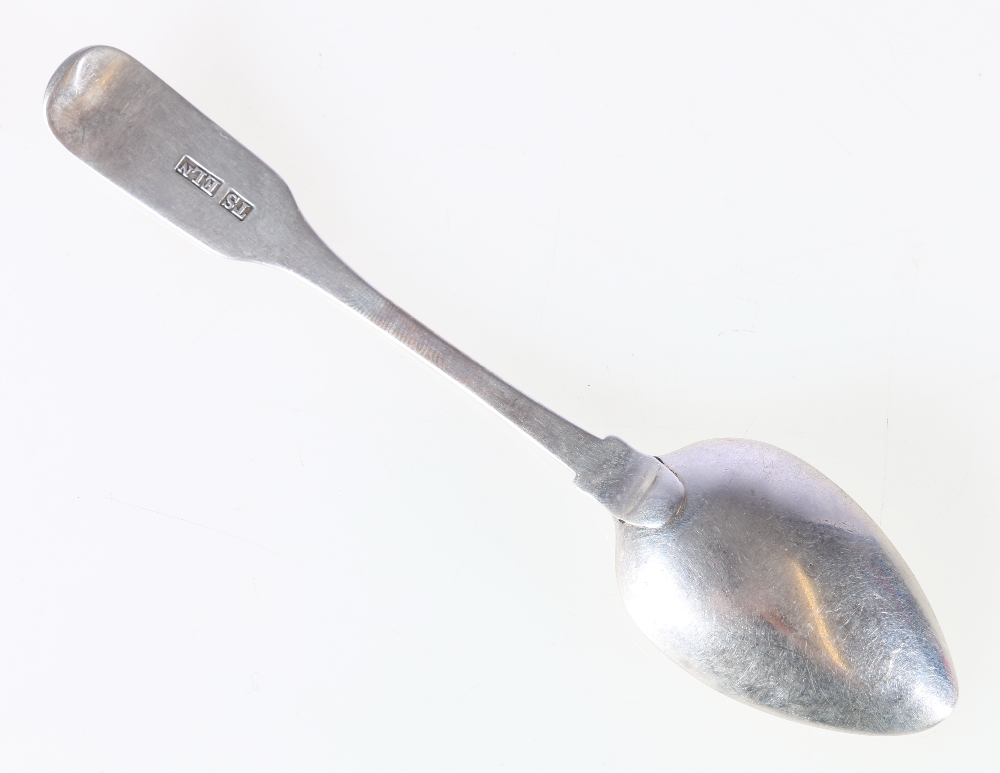 Tea spoon, fiddle pattern by T. - Image 2 of 3