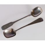 Preserve or sugar spoon initialled by George Elder ,