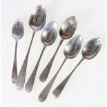 Small dessert spoon by James Erskine,