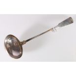 Soup ladle by Robert Keay, Perth, Edinburgh 1841, 34cm, 7oz.