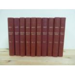 SCOTT SIR WALTER. The Poetical Works. 10 vols. Eng. port. frontis & eng. titles, foxing & browning.