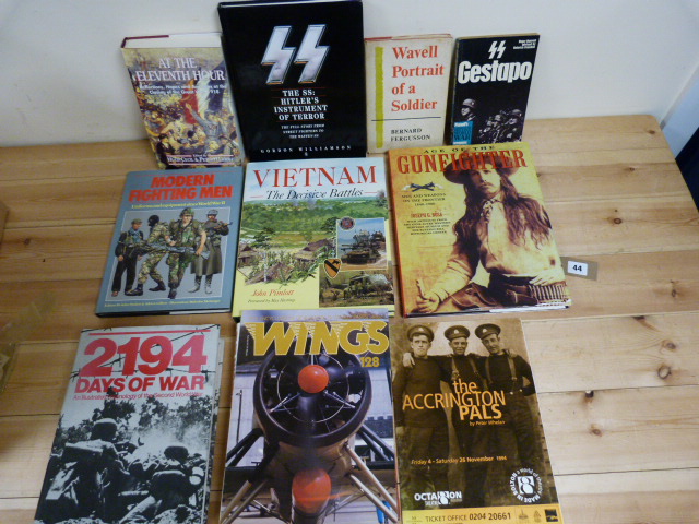 Military & Arms. Various books & softback publications.