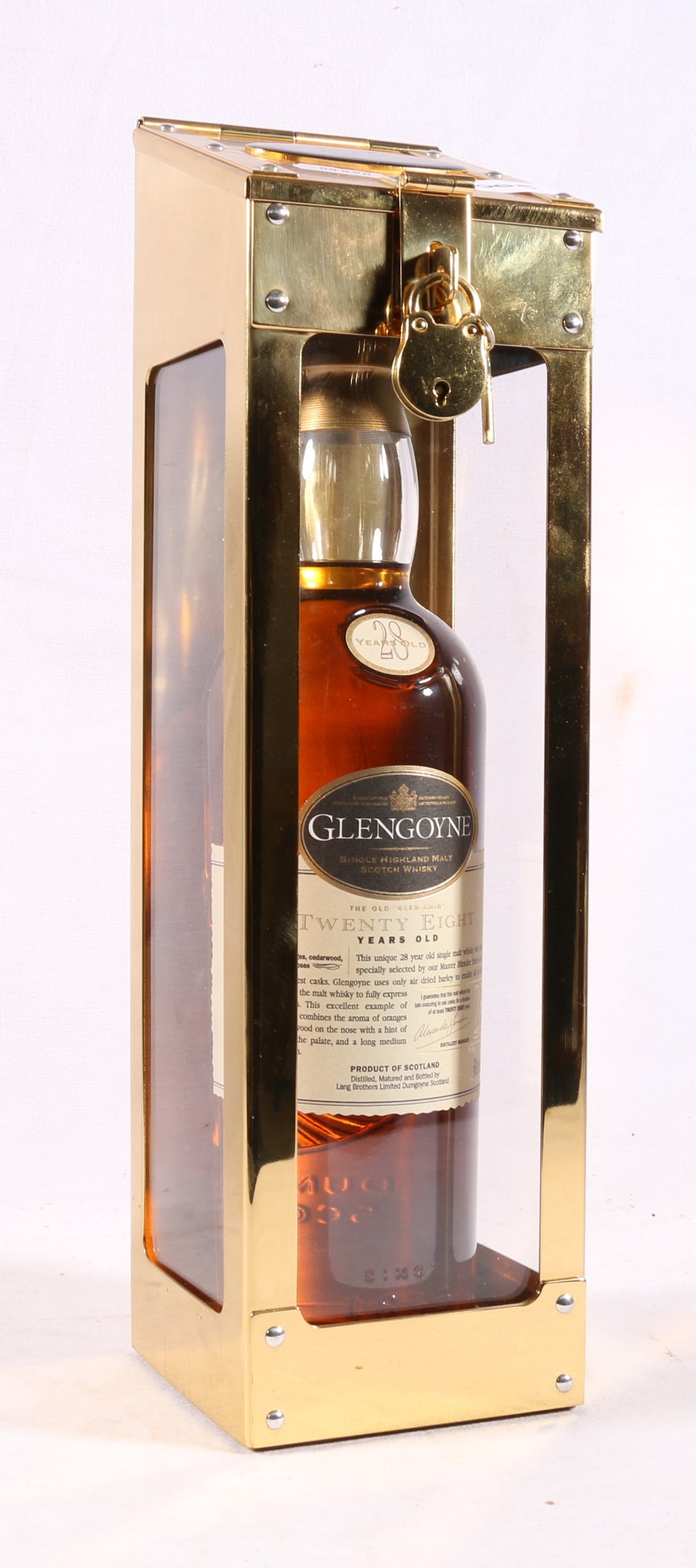 GLENGOYNE twenty eight year old Highland single malt Scotch whisky, 70cl 50.