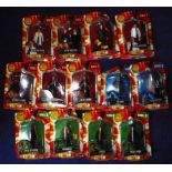 Dr. Who. Thirteen various Series 1, 2 & 3 figures. Packaged.