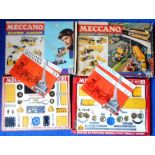 Meccano. (2) Super Junior set No. 2, Highway Vehicles set No. 3. Both in good condition.