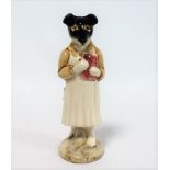 Beswick Beatrix Potter figure "Pickles", brown back stamp, 11.4cm high (a/f).