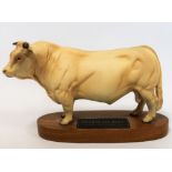 Beswick Charolais Bull, No.2436A, 12.7cm high Condition Report.