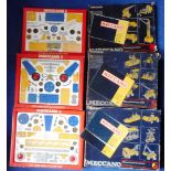 Meccano. (2) Sets 4, 5, and 6. All in good condition. Not known if complete.