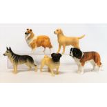 Five Beswick figures: Collie "Lochinvar of Ladypark" - Large, no. 1791, 14.