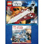 Lego. Two Star Wars sets. 8086 & 10215. No internal packaging . Not known if complete.