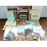 Cumbria & Lake District. A carton of softback publications, pamphlets, etc. Many ex lib.