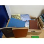 Cumbria, Shipping & Commercial Interest. A carton of books & softback publications. Ex lib.