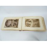 Late 19th century photograph album depicting views, architecture, sculpture and artworks in Rome,