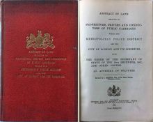 1910 BOOK 'Abstract of Laws relating to Proprietors, Drivers & Conductors of Public Carriages within