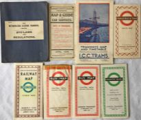 Selection of London tram EPHEMERA comprising 1932 Metropolitan Electric Tramways 'Bye-Laws and